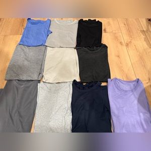 Lululemon t shirts bundle 10 t shirts